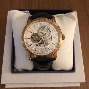 Stuhrling gold finish watch